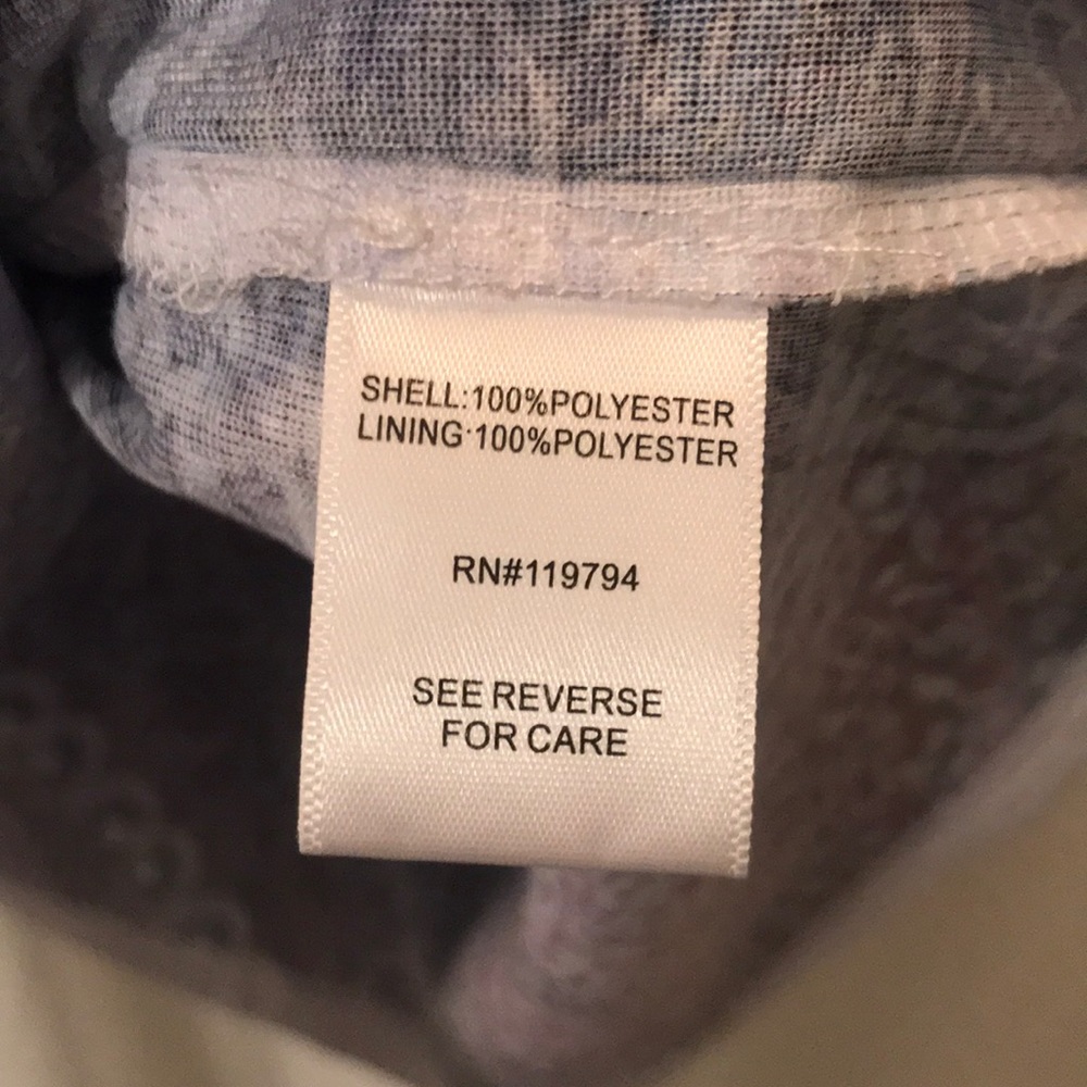 NWT World Unity Beautiful Sheer Top - Picture 5 of 8